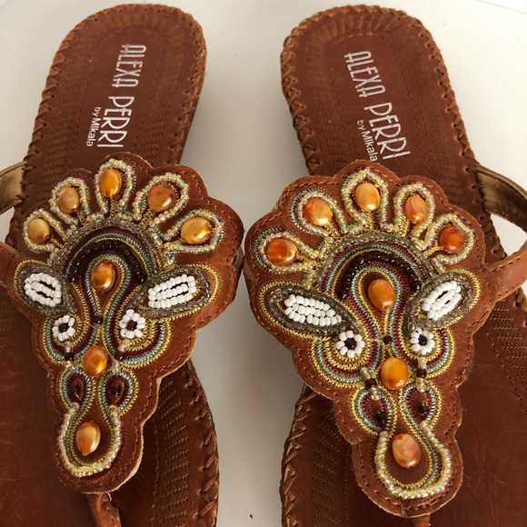 Beaded Sandals by Alexa Perri - Picture 2 of 8